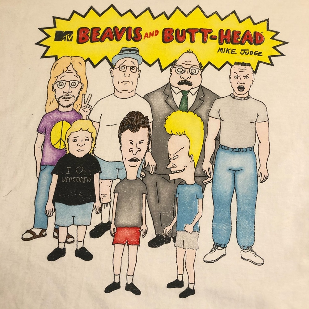 Beavis and Butt-Head Longsleeve T-Shirt (Large)